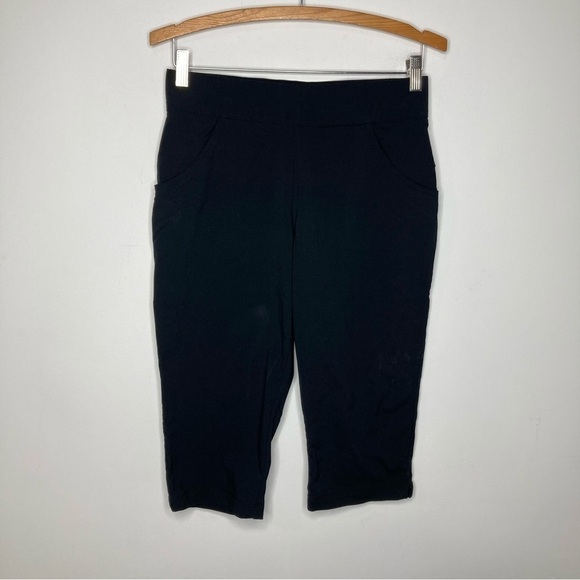 Columbia black capris long shorts size medium - Picture 1 of 5